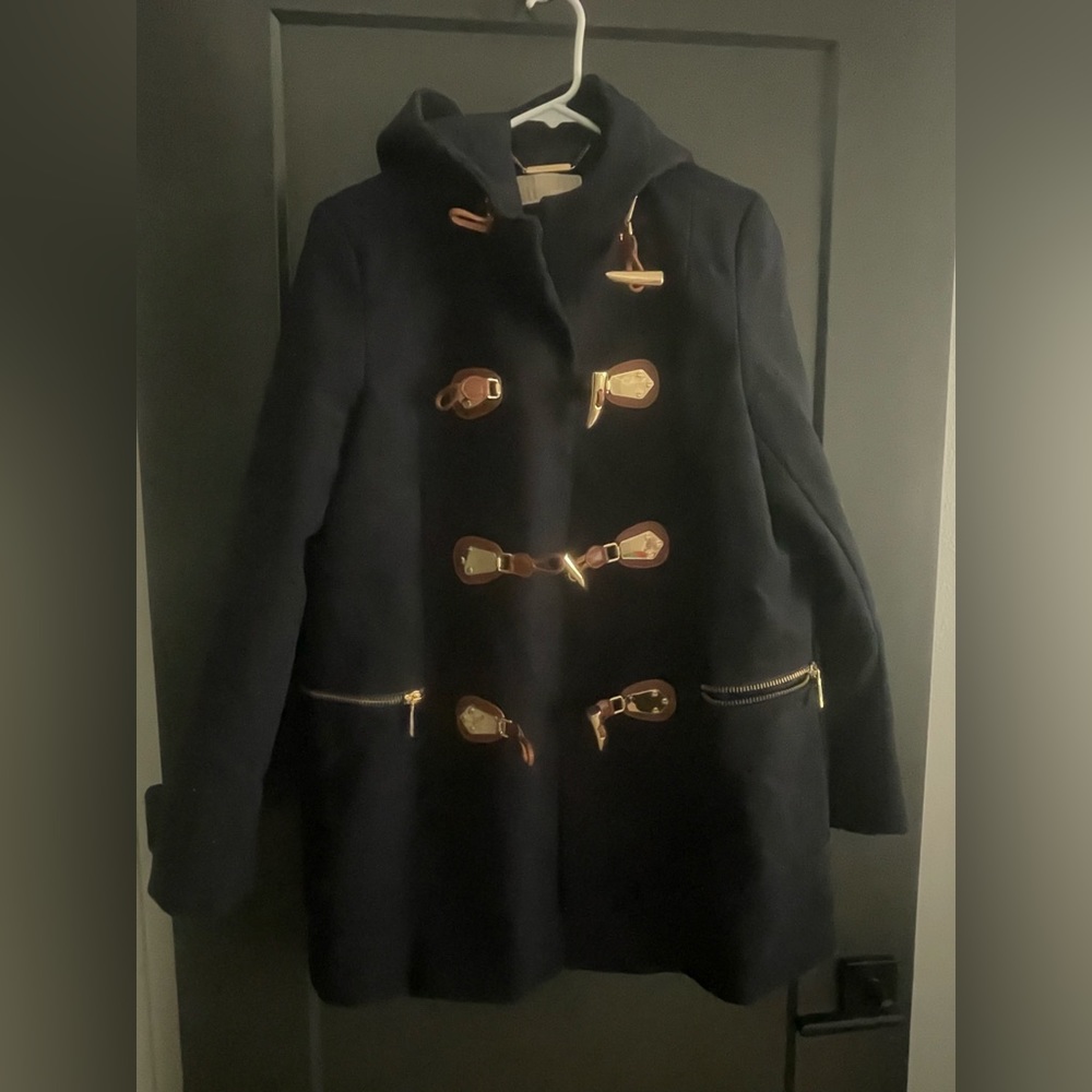 Hooded Pea Coat